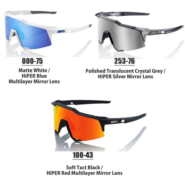 100% ワンハンドレッド サングラス SPEEDCRAFT 正規品 スポーツ