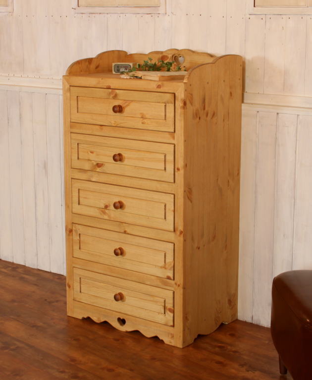 カントリー ハート チェスト M オーダーメイド カントリー家具 完成品