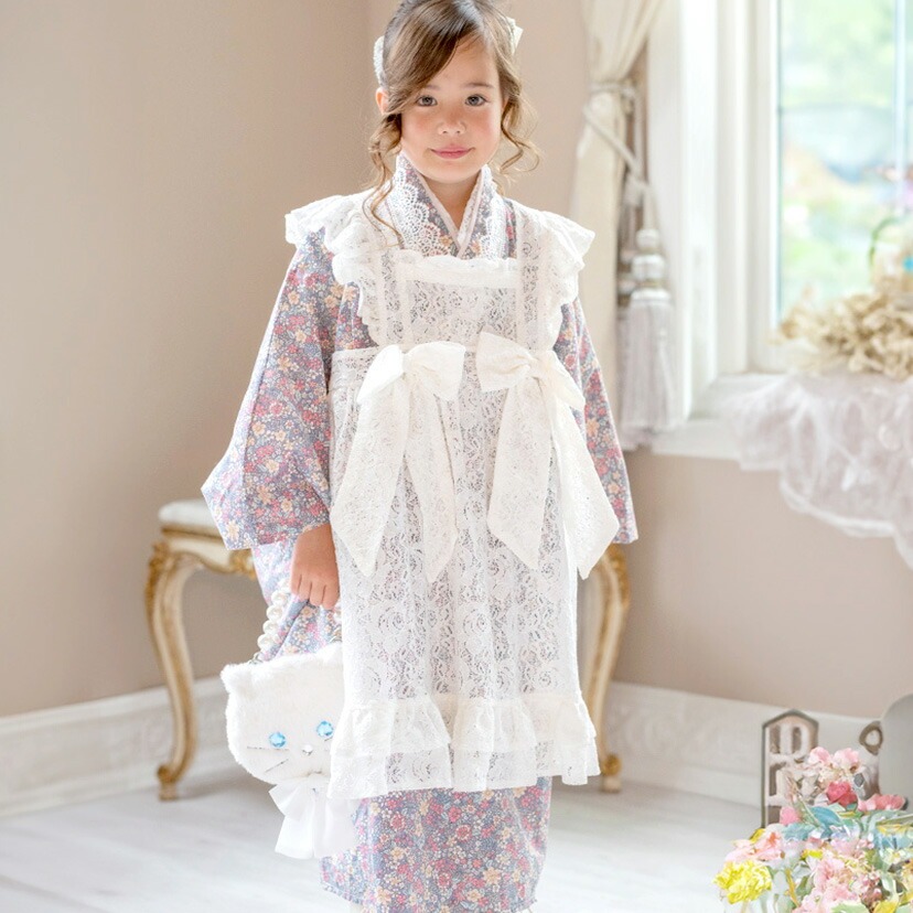 Catherine Cottage（キャサリンコテージ） エプロン着物ワンピース