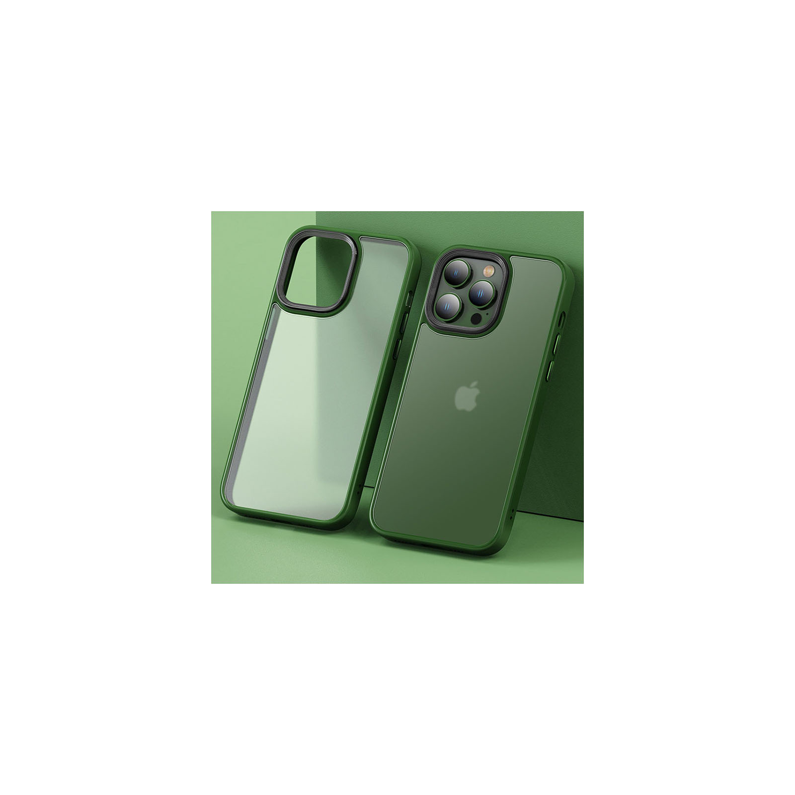 Apple iPhone 15 Plus Pro Maxケース 背面カバー 半透明 マット仕様