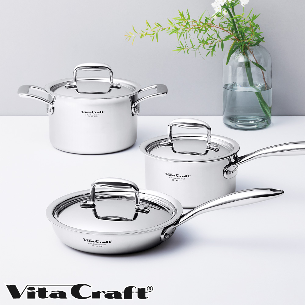 ビタクラフト Nシリーズ 片手鍋 16cm ガス火 IH対応 No.7141 無水調理