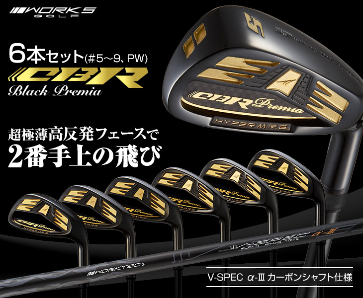 ワークスゴルフ ゴルフ クラブ メンズ アイアンセット 6本セット 5I 6I