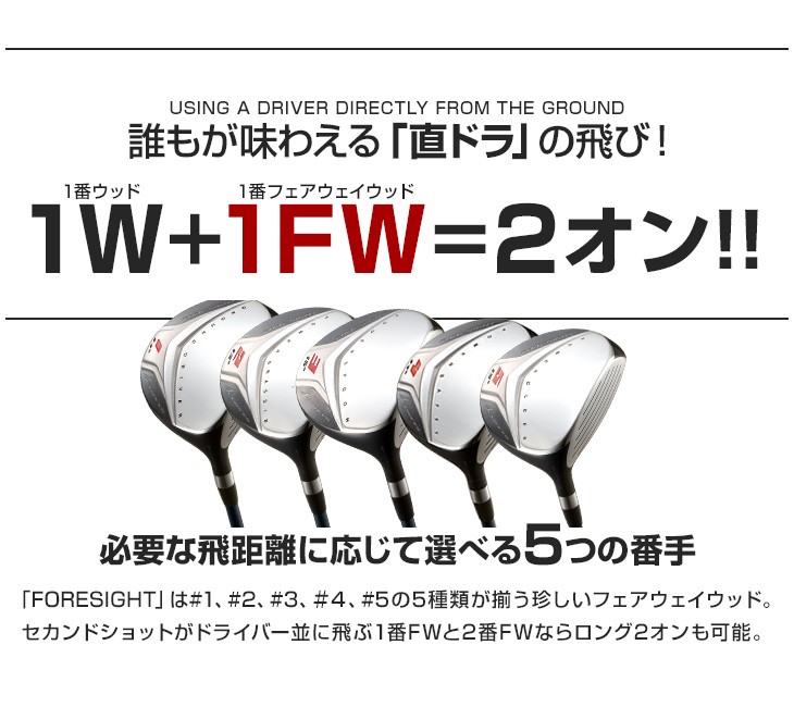ワークスゴルフ ゴルフ クラブ メンズ フェアウェイウッド 1W 3W 4W