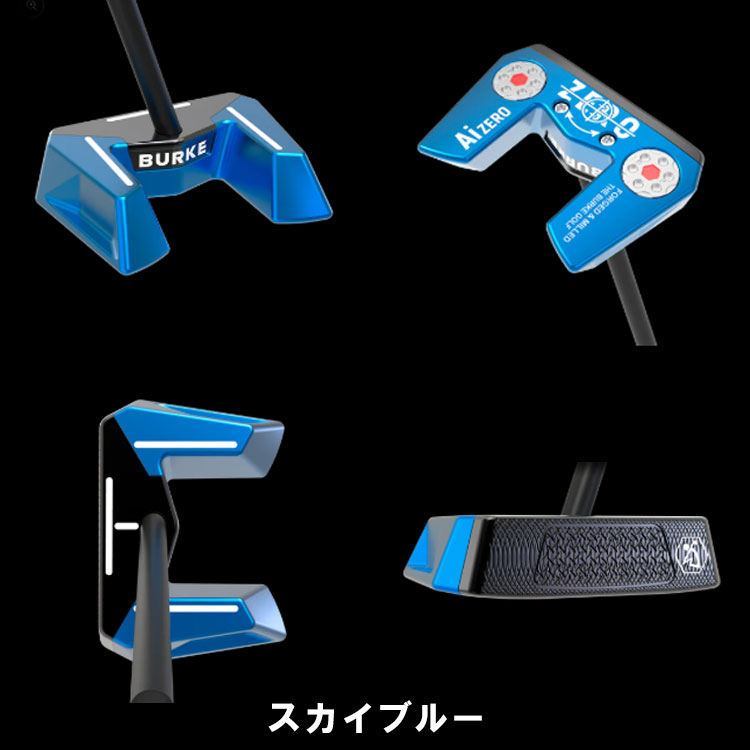 ゼロトルクパター・日本正規品】 BURKE Golf Ai ZERO Putter バーク