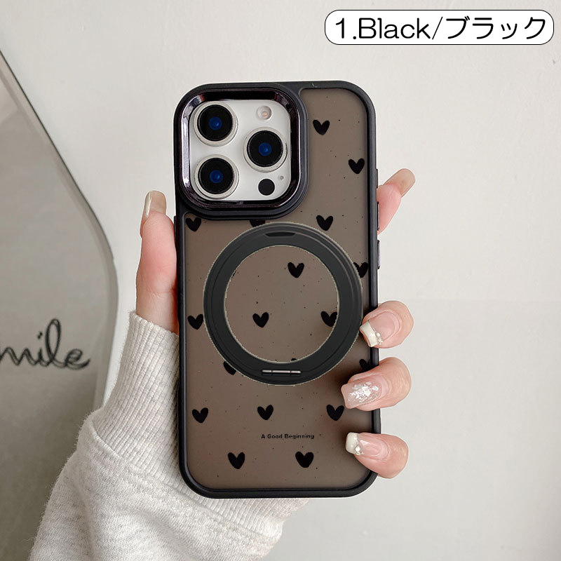 iPhone iPhone17 ハート 16 magsafe対応ケース iPhone15リング