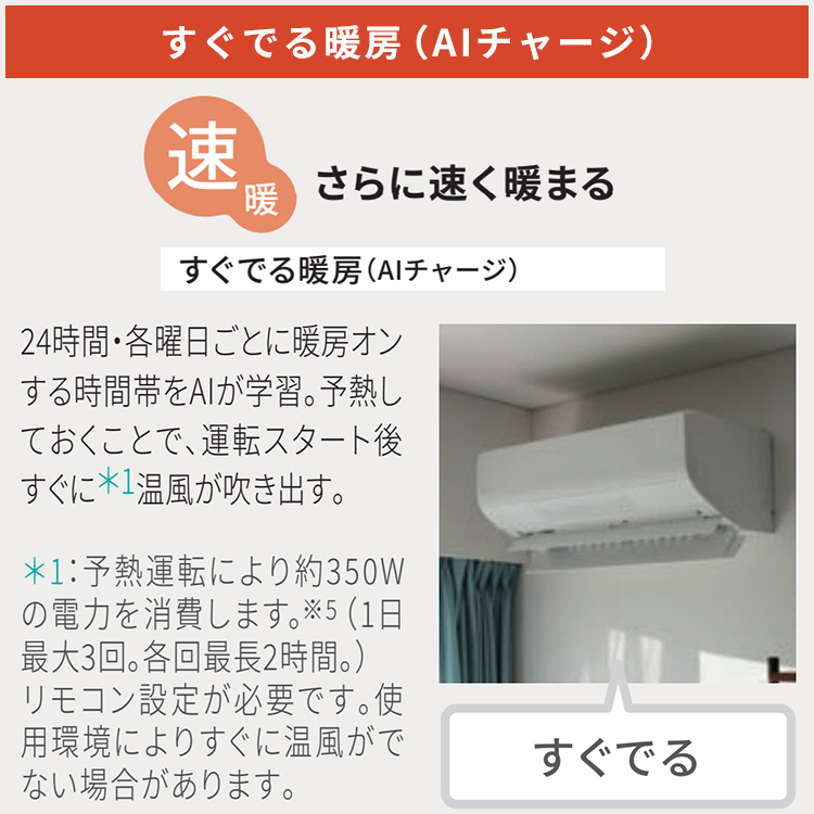 エオリア エアコン おもに14畳 パナソニック 2024年モデル UXシリーズ