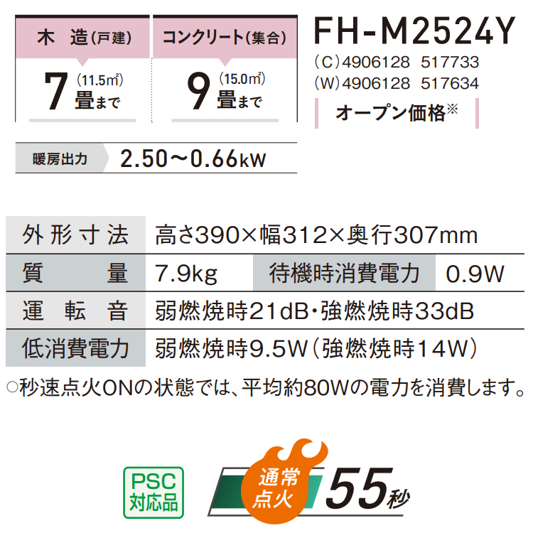 CORONA（コロナ） 石油ファンヒーター 主に7畳用 miniタイプ 木造7畳