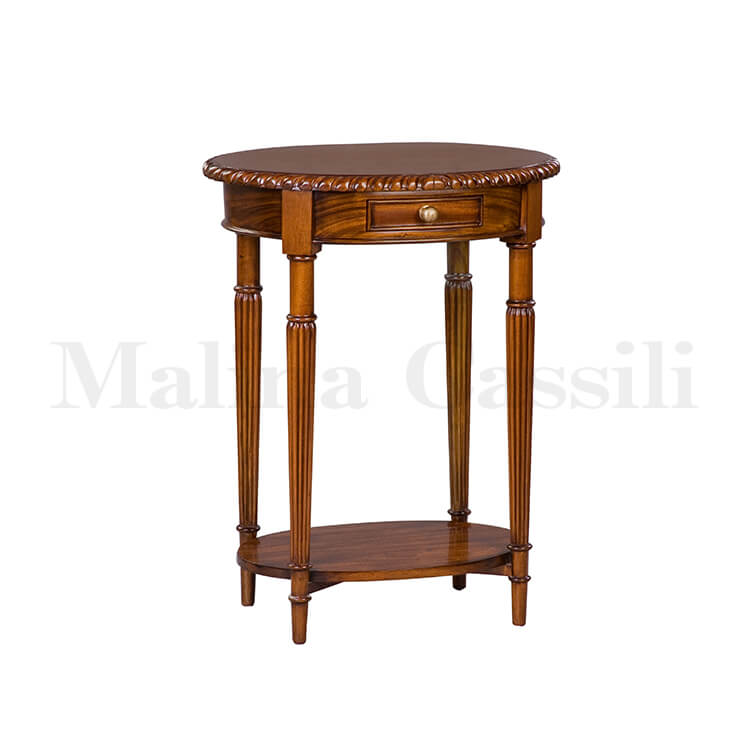 テーブル サイド 電話台 花台 コンソール アンティーク 机