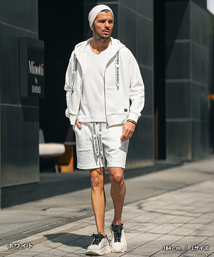 SOMEDIFF（サムディフ） セットアップ メンズ 上下セット パーカー