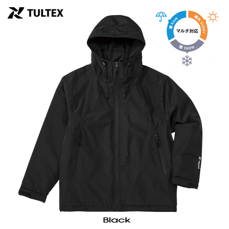 TULTEX（タルテックス） ジップパーカー 中綿 ジャケット マウンテン