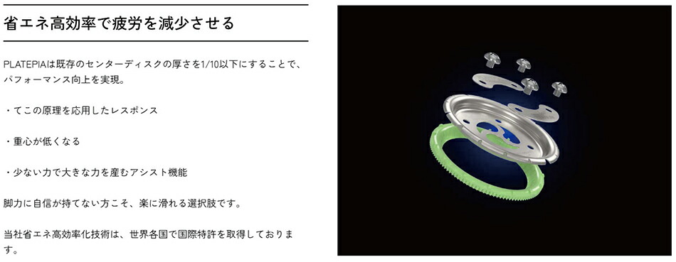 UNION BINDING チタンディスク 軽い プレートピア 1.1-U ユニオン 黄