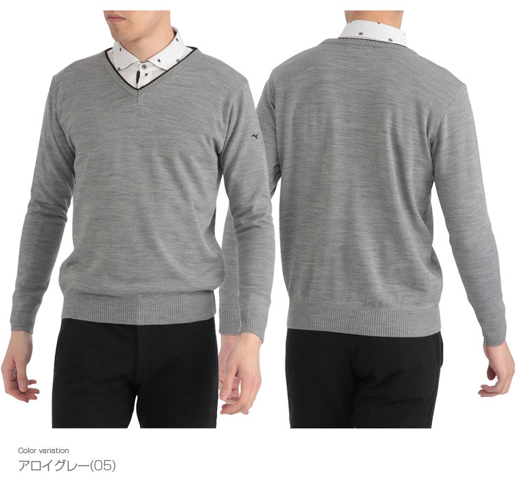 MIZUNO（ミズノ） ゴルフウエア メンズ セーター 「 52JC9A20 」 V