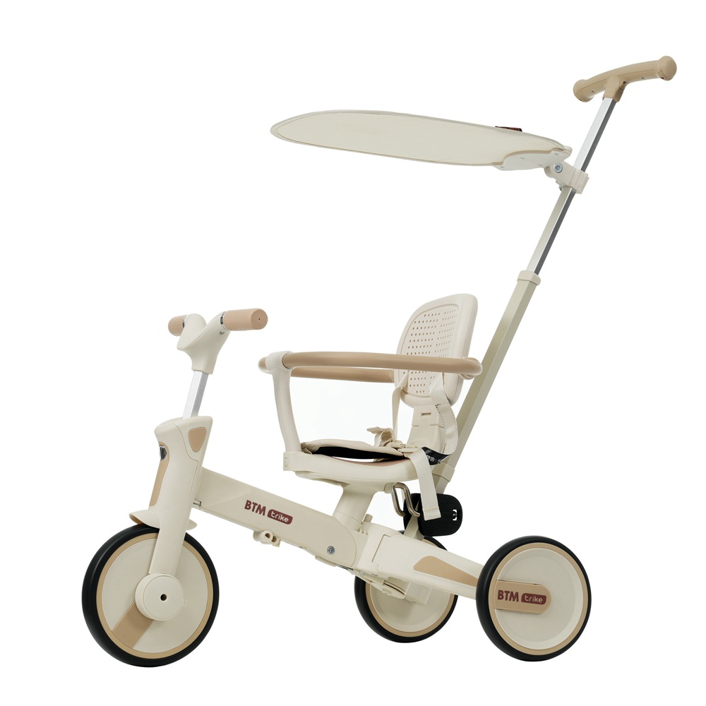 三輪車 ワンタッチ折りたたみ 子供用三輪車 三輪車乗り物 サンシェード