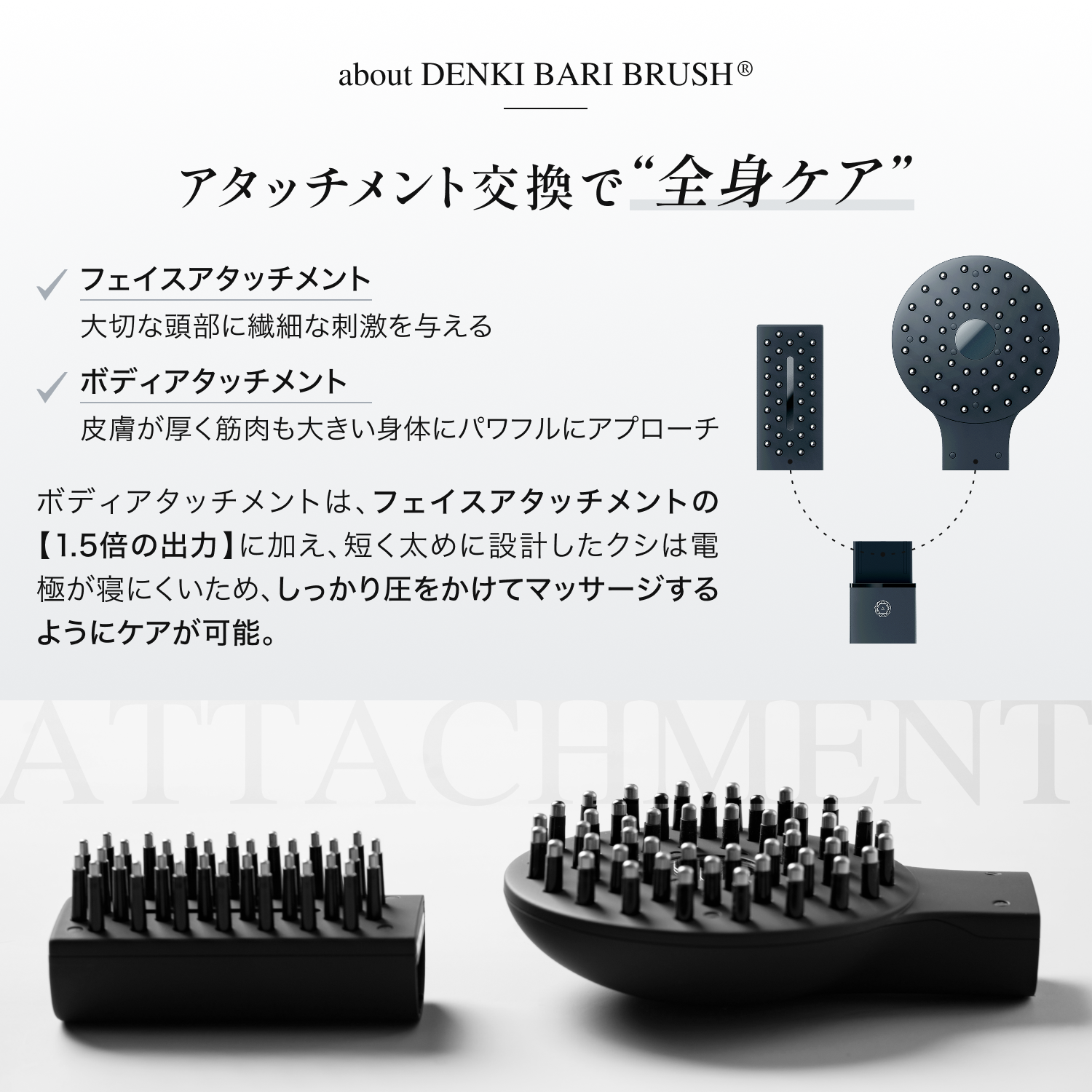 ELECTRON（エレクトロン） エレクトロン公式 デンキバリブラシ(R)2.0＋