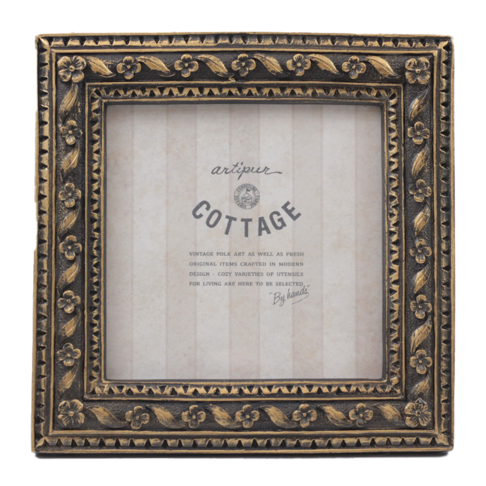 アンティーク風フォトフレーム 写真立て フォトスタンド 壁掛け 縦置き