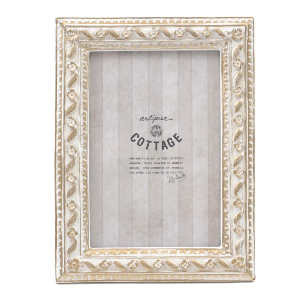 アンティーク風フォトフレーム 写真立て フォトスタンド 壁掛け 縦置き