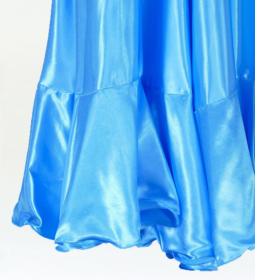 フラメンコ ペチコート ブルー フリーサイズ 152bl : emika - 通販