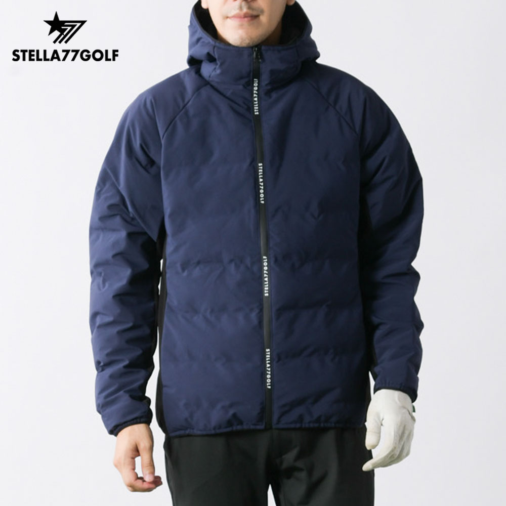 中綿 ゴルフジャケット シームレス 防風 防寒 撥水 保温 ゴルフウエア