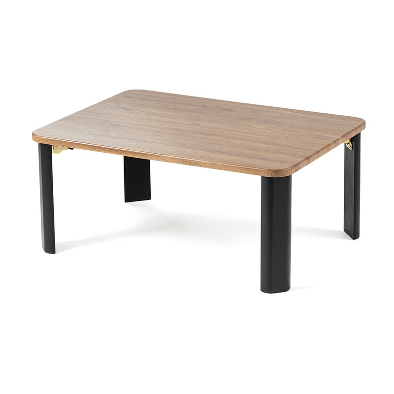 イーサプライ（e-supply） 折りたたみテーブル センターテーブル 木目