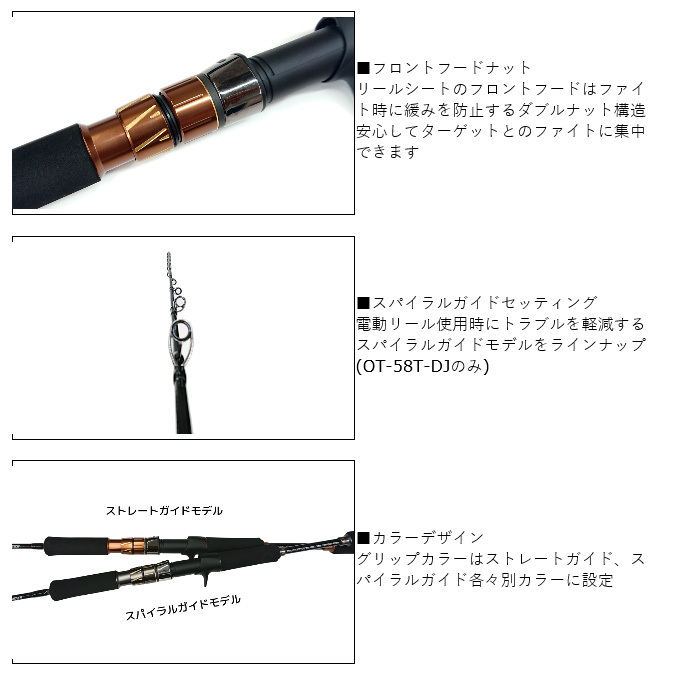 クレイジーオーシャン オーシャントルク トンジギ OT-58T-DJ