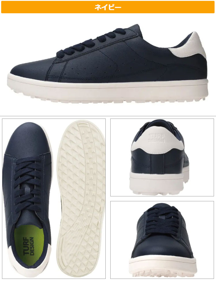 TURF DESIGN ターフデザイン TDSH-2275 スパイクレス ゴルフシューズ