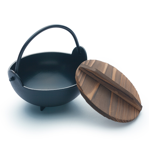 みちのく鍋15cm アルミ鍋 木蓋セット 日本製 業務用 : イーシザイ