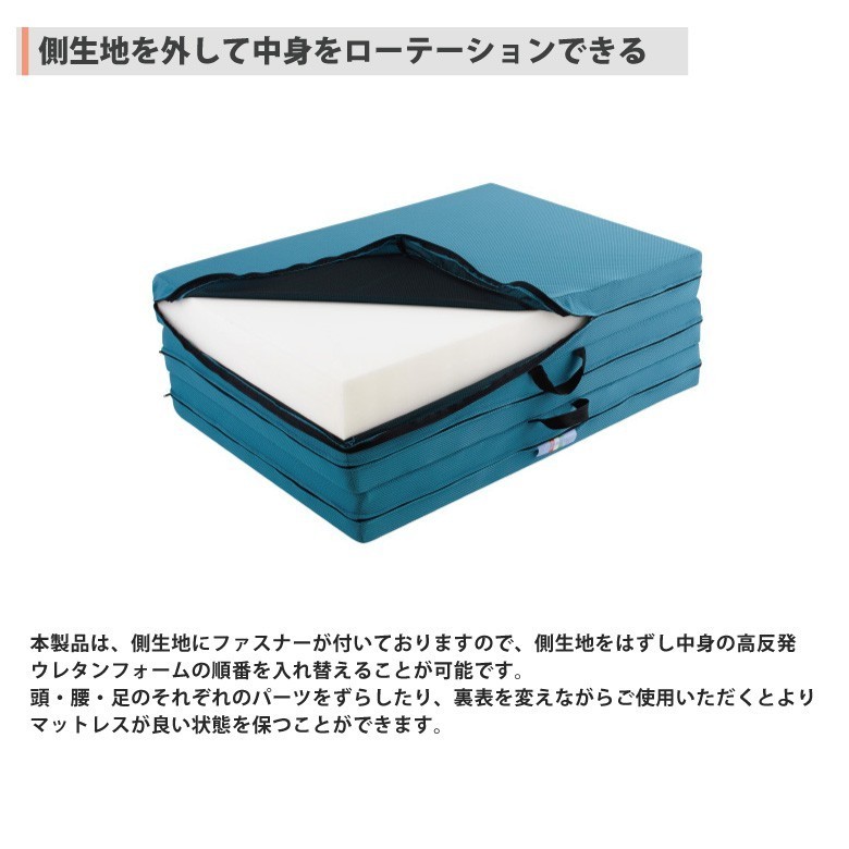 magniflex（マニフレックス） メッシュウィング 三つ折り ダブルサイズ