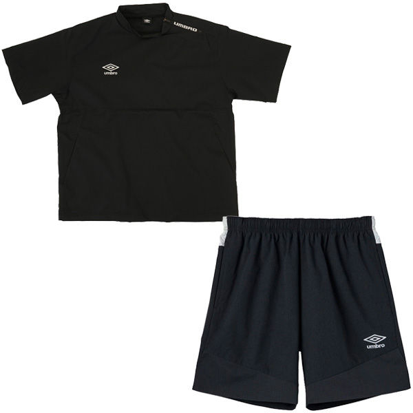 umbro（アンブロ） 【上下セット】 umbro THE THIRD 半袖ピステ ハーフ