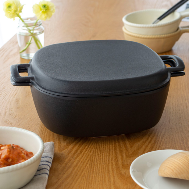 岩鋳（IWACHU） ＼3/8はポイント10倍／ 岩鋳 両手万能鍋 南部鉄器 鉄