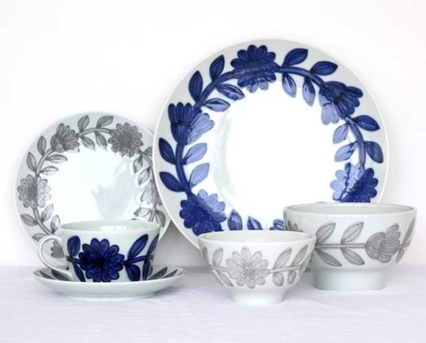 3/8はポイント10倍／ 波佐見焼 西山窯 daisy デイジー プレート 18cm