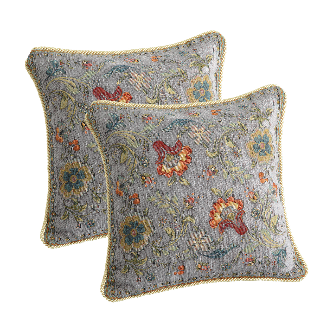 クッションカバー カバー イタリア製ジャガード織りクッションカバー