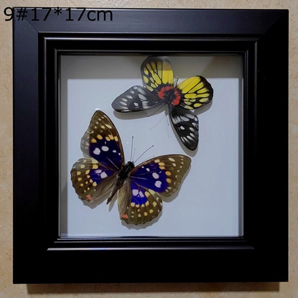 フォトフレーム 額縁 正方形 壁掛け 立体額 ボックスフレーム 本物額