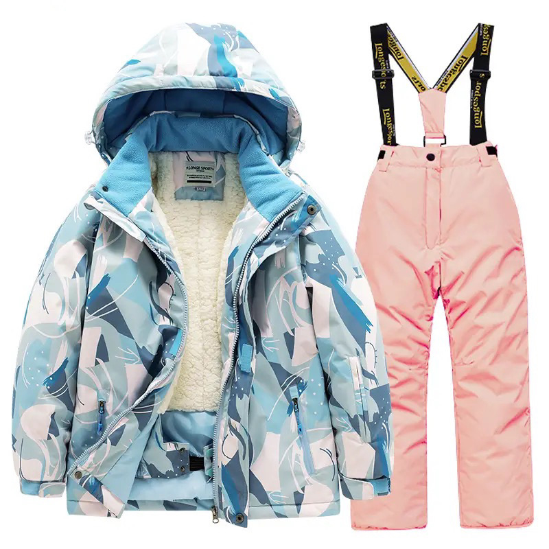 スキーウエア上下セット キッズ 子供 スキーウェア スノボ ジャケット