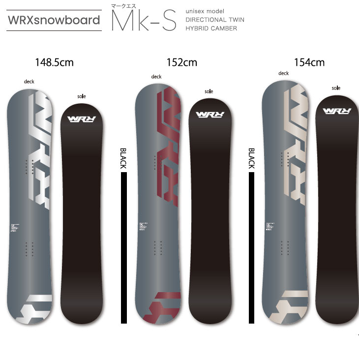 RICE28 24-25 WRX SB ダブルアール エックス スノーボード Mk-S マーク