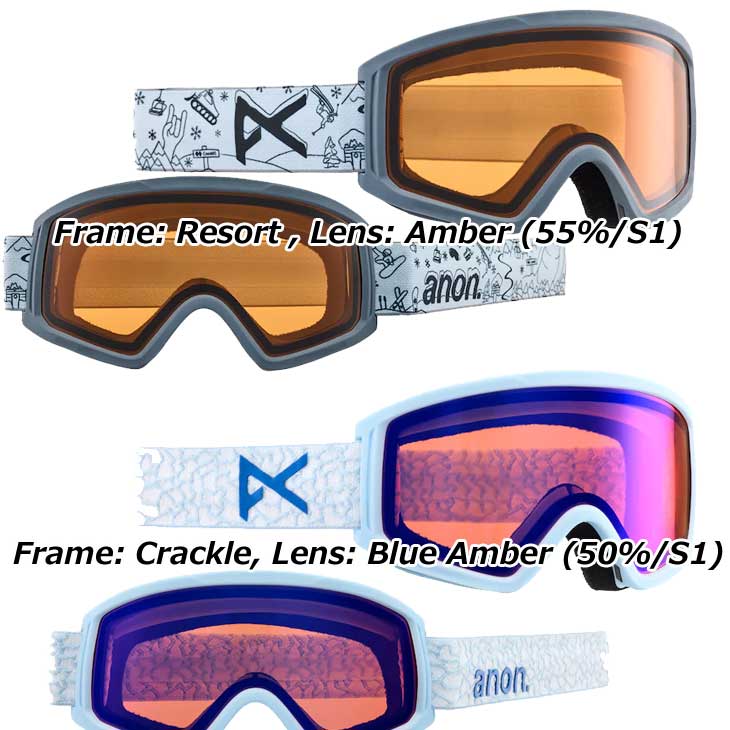 BURTON（バートン） 24-25 ANON アノン キッズ スノーボード ゴーグル