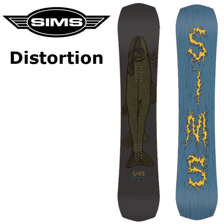 SIMS 24-25 SIMS シムス スノーボード 板 Distortion ディストーション