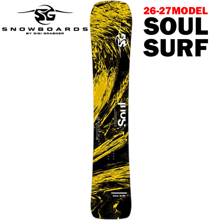 予約 26-27 SG スノーボード エスジー SNOWBOARDS SOUL SURF 159cm