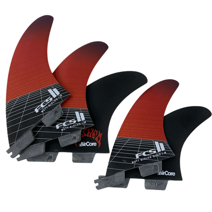FCS FCS2 FIN Matt Biolos' MB Performance Core carbon AIR CORE TRI