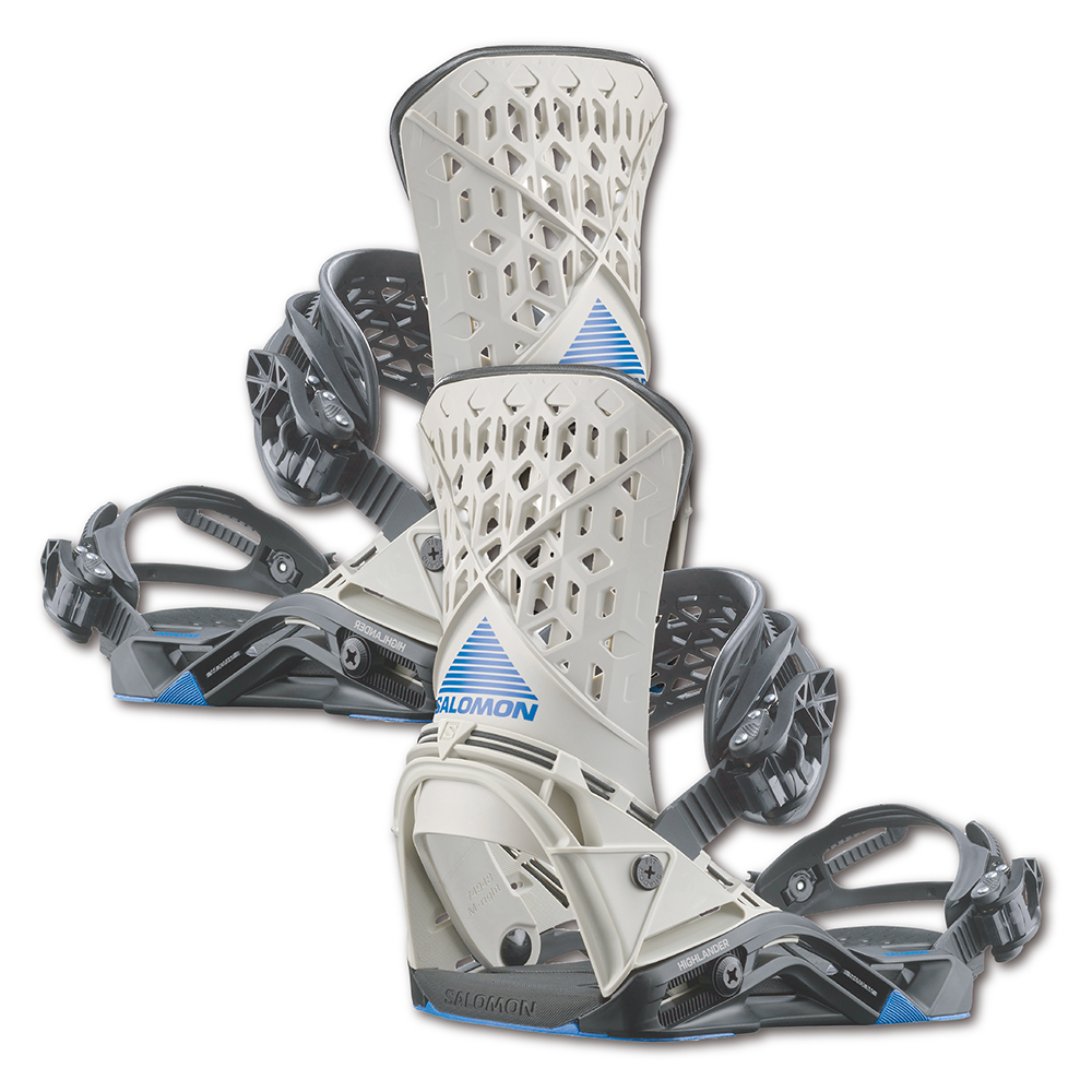 SALOMON スノーボード ビンディング（色：グリーン系）｜スノーボード