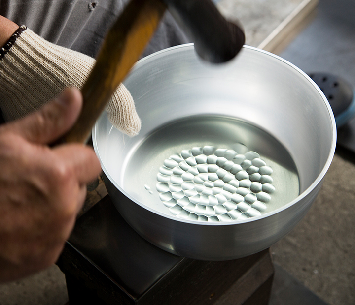 姫野作． 本手打アルミ行平鍋 深型 5寸 雪平鍋 板厚3.5mm 日本製