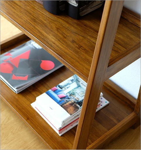 本棚 無垢 木製 天然木 おしゃれ ナチュラル 飾り棚 飾棚 オープン