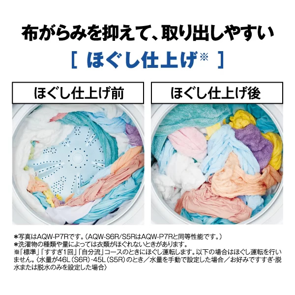 AQUA（アクア） 洗濯機【京都は標準設置込み】アクア 5.0kg 全自動洗濯