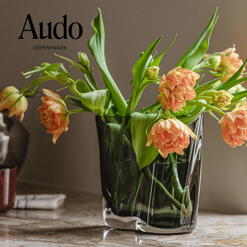 花瓶 フラワーベース 北欧 インテリア オブジェ シンプル Audo