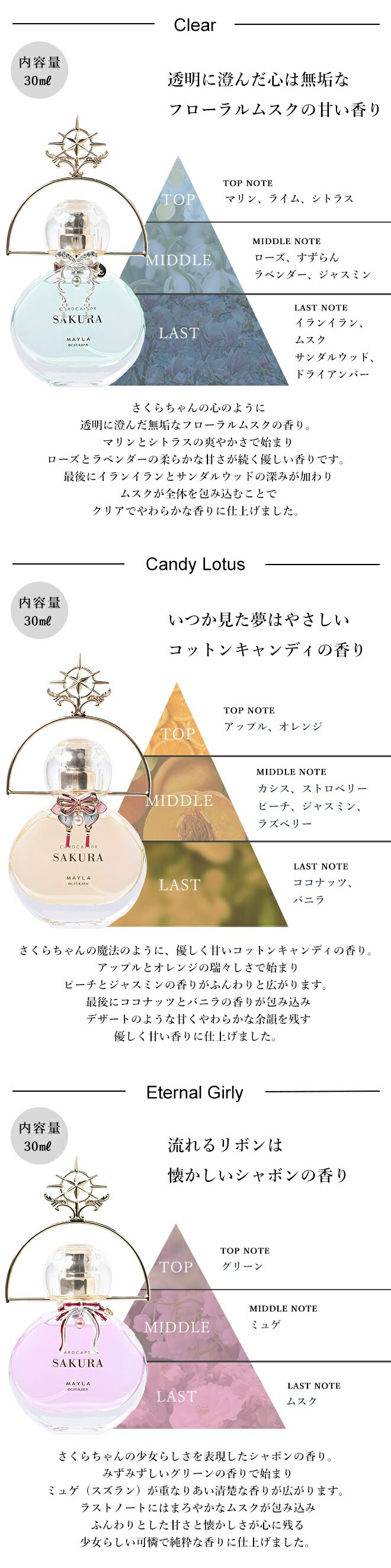 MAYLA マイラ カードキャプターさくら グッズ 香水 アイコニック