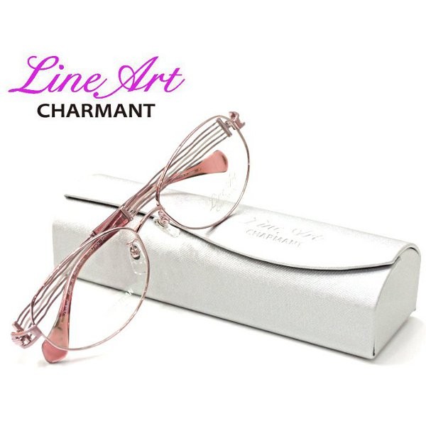 LineArt】ラインアート メガネ XL1435 col.PK 度付又は度無レンズ標準