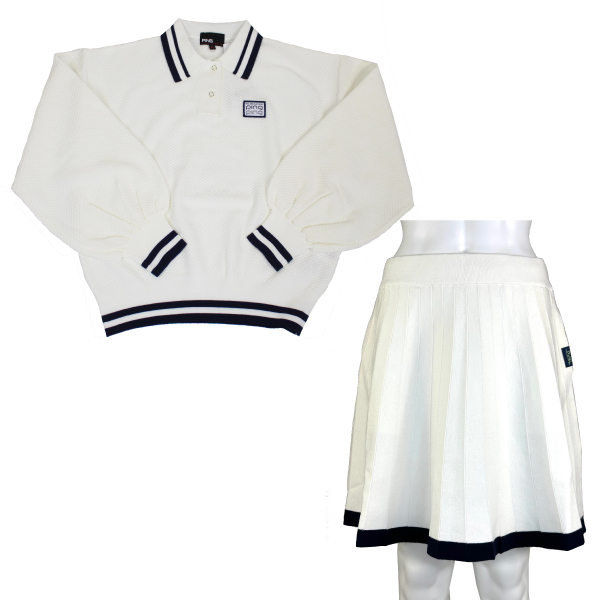 PING（ピン） セール ゴルフウェア セットアップニット ボーダー