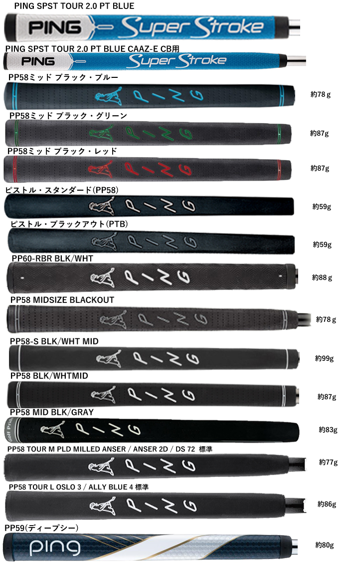 PING（ピン） PING SCOTTSDALE PUTER CRAZ-E スコットデール パター