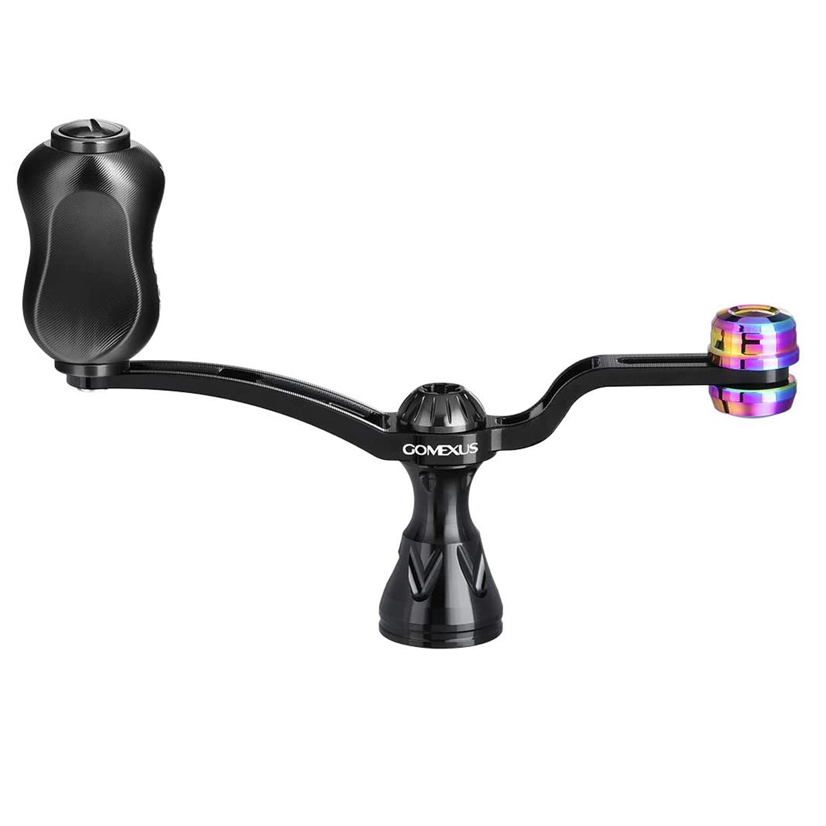 スピニングリール シングルハンドル 52mm バランサーウェイト付き