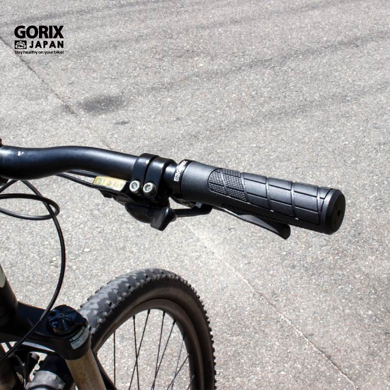 GORIX 【全国送料無料】自転車グリップ 筒型(丸) グリップ クロス