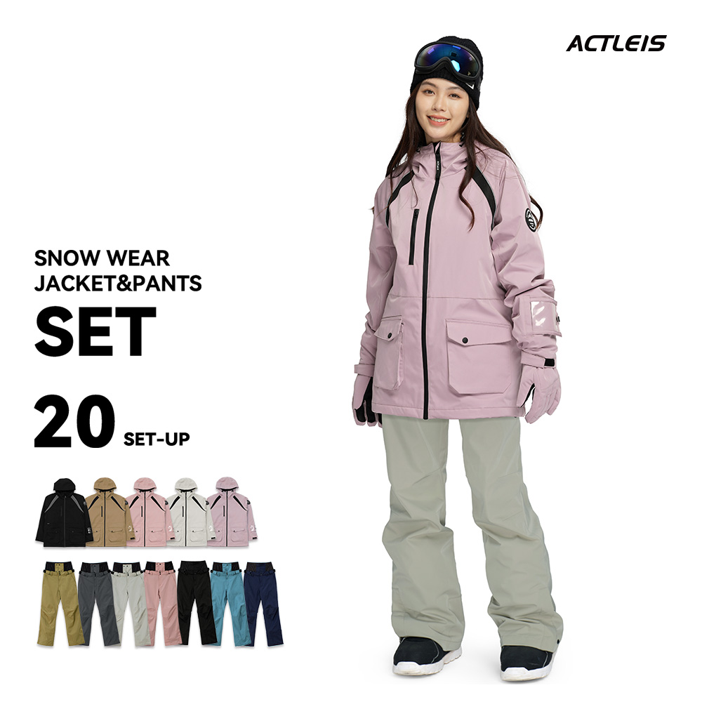 ACTLEIS（アクレイス） スキーウェア スノーボードウェア レディース